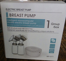 Double electric breast pump MY-371 BPA free food grade double kit accessories