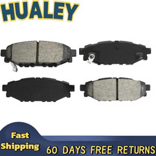 Rear Ceramic 4X Brake Pads For Subaru Forester 2013 - 2018 SUV 2.0L XT (SJ)