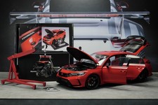 MOTORHELIX 1/18 Honda Civic Type R (FL5) Alloy Full Open Car Model!