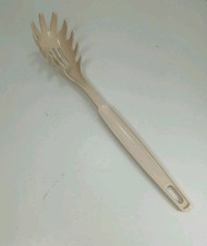 Vintage Ecko Slotted Pasta Spaghetti Spoon Fork Off White Made In USA