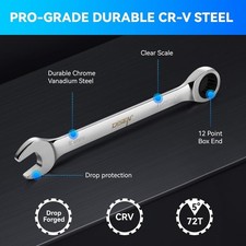 10 Pcs Ratcheting Wrench Set Sae Metric Ratchet Wrench Set With Rack Organizer 10 Pcs Ratcheting Wrench Set Sae Metric Ratchet Wrench Set With Rack Organizer