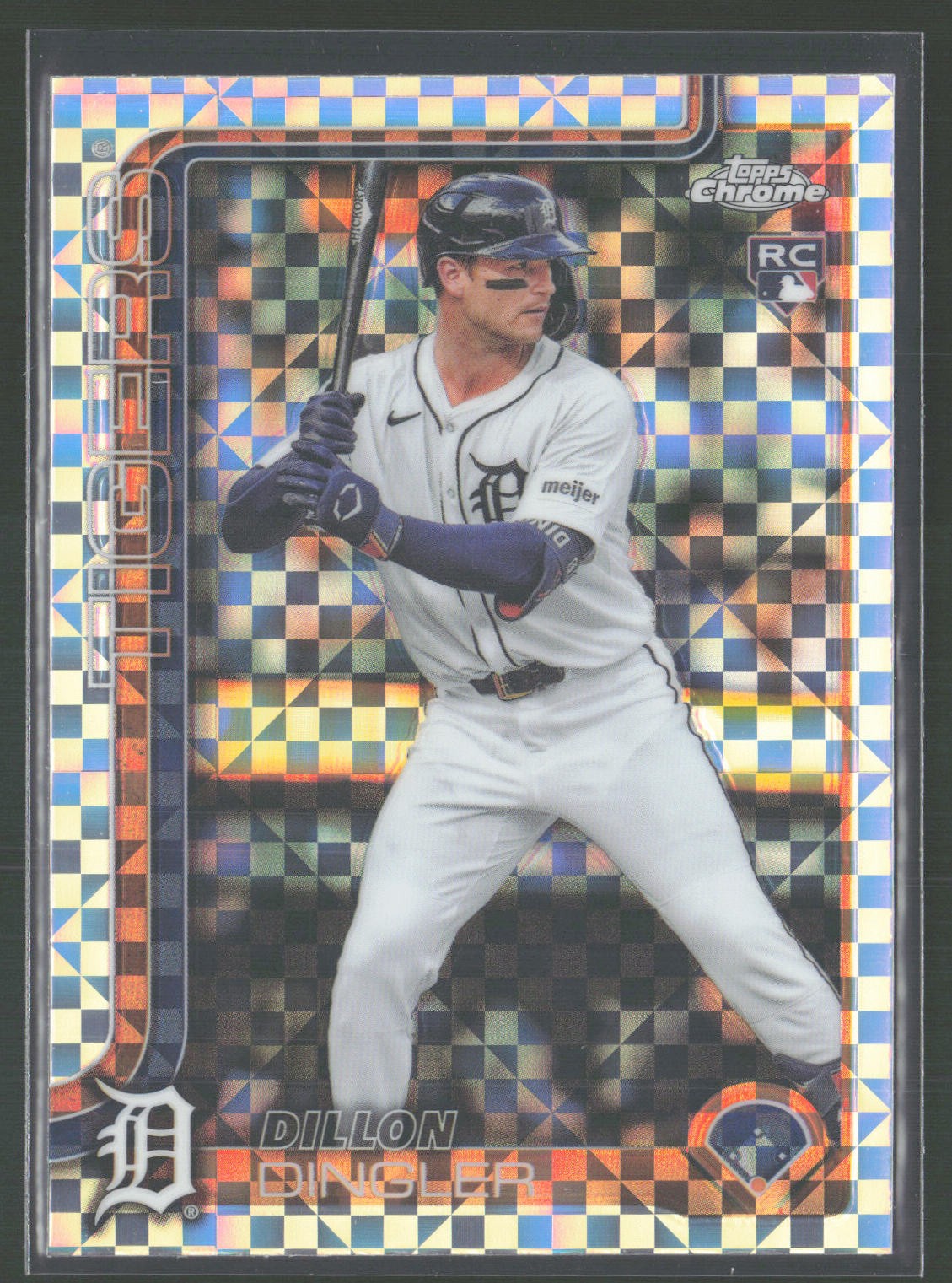 2025 Topps Chrome #274 Dillon Dingler X-Fractors