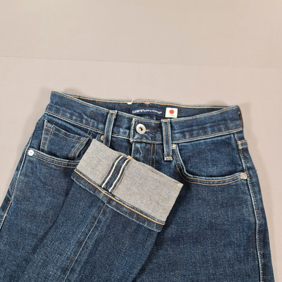 Levis Made & Crafted Damen Jeans Blau W24 L30 Selvedge Japanese Denim