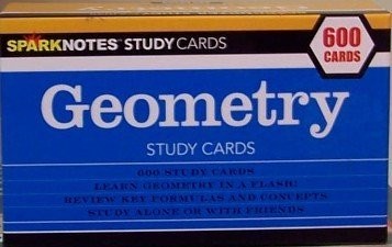 Geometry Study Cards (Sparknotes Study Cards)