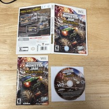 Monster Jam Path of Destruction Wii CIB Tested Working