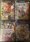 Mario Party 4 5 6 7 Nintendo GameCube OEM Games Cases Covers Manuals, tested