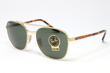 Ray Ban RB3688-00131 Men's Sunglasses Gold 58mm Metal Aviator Green Lens