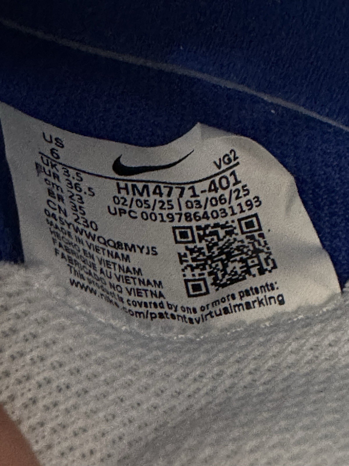 Nike Pacific Women's Shoes In Blue Size 6 thumbnail 6