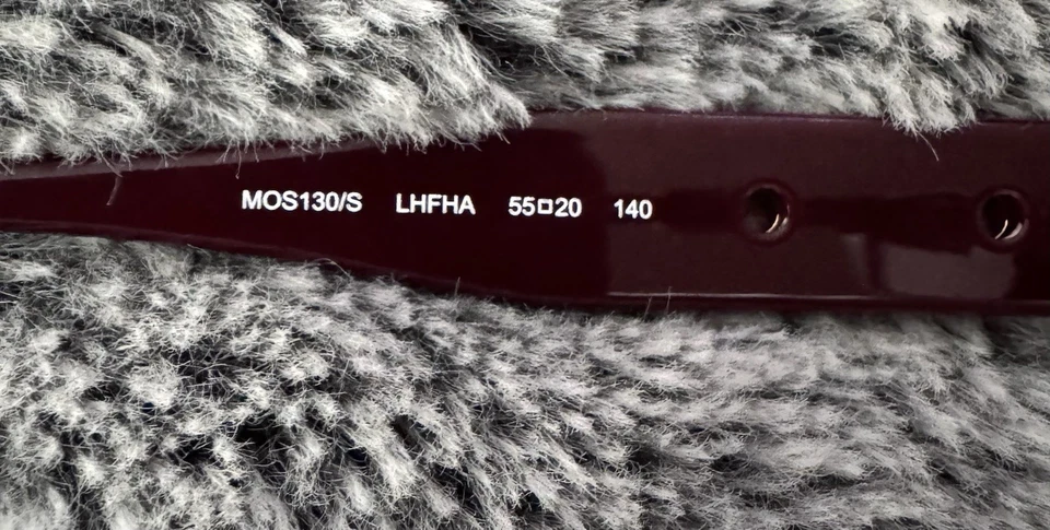 Moschino Hebilla Gafas de sol Mujeres Damas MOS 130/S LHFHA Nuevo En Estuche Foto 3 de 3