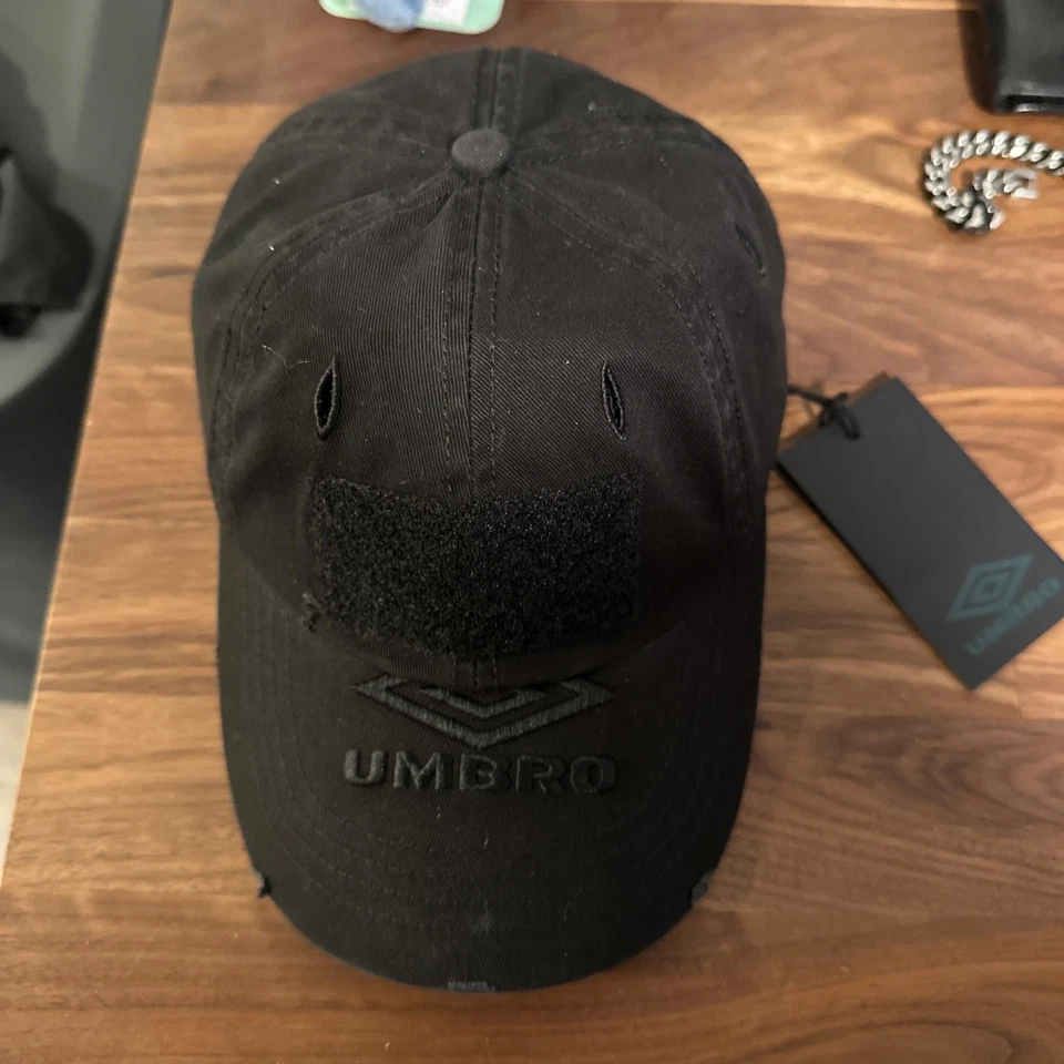 Gorra táctica Umbro x Slam Jam | negra lavada | SS25 Foto 2 de 4