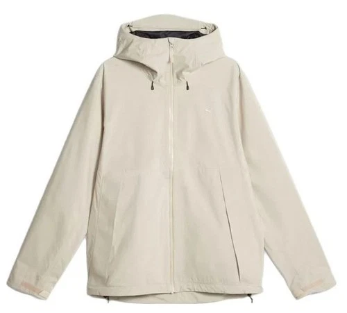 $350 PUMA MMQ Packable Jacket Windproof Waterproof Beige Granola 620838 Men's XL - product listing photo