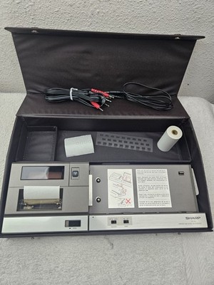 SHARP POCKET COMPUTER CE-150 PRINTER AND CASSETTE INTERFACE    READ