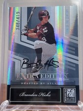 🔥Donruss Elite Brandon Hicks Auto #8 Turn of Century 348/419 Rookie 