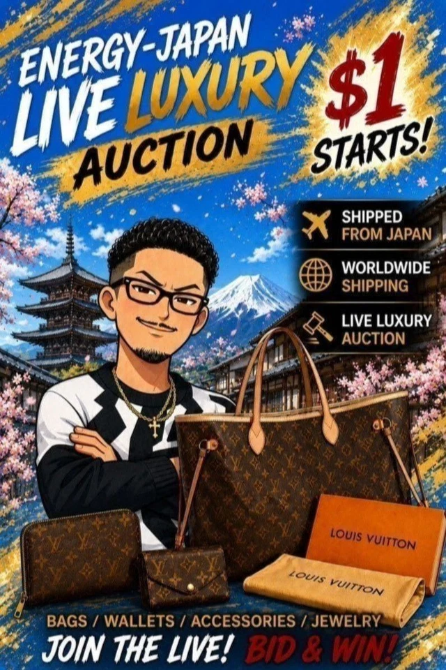 energy-japan ex. JP Sellers/$1 Auction Premium Bags Wallets