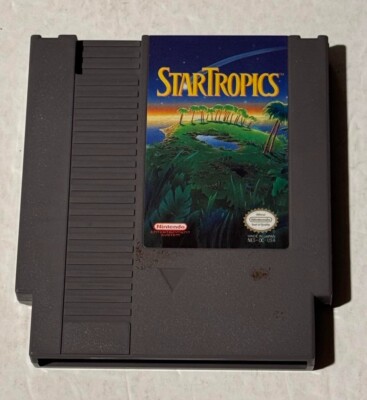 Star Tropics (Nintendo NES , 1990) cartridge only- Fast Free shipping