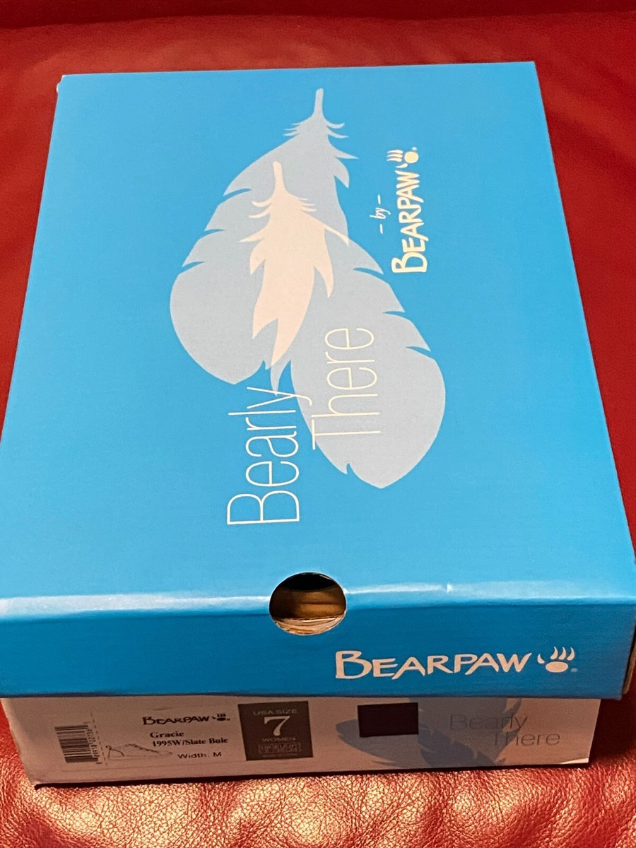 $50 BEARPAW🐾Gracie Shoes | Microsuede Upper | Slate Blue