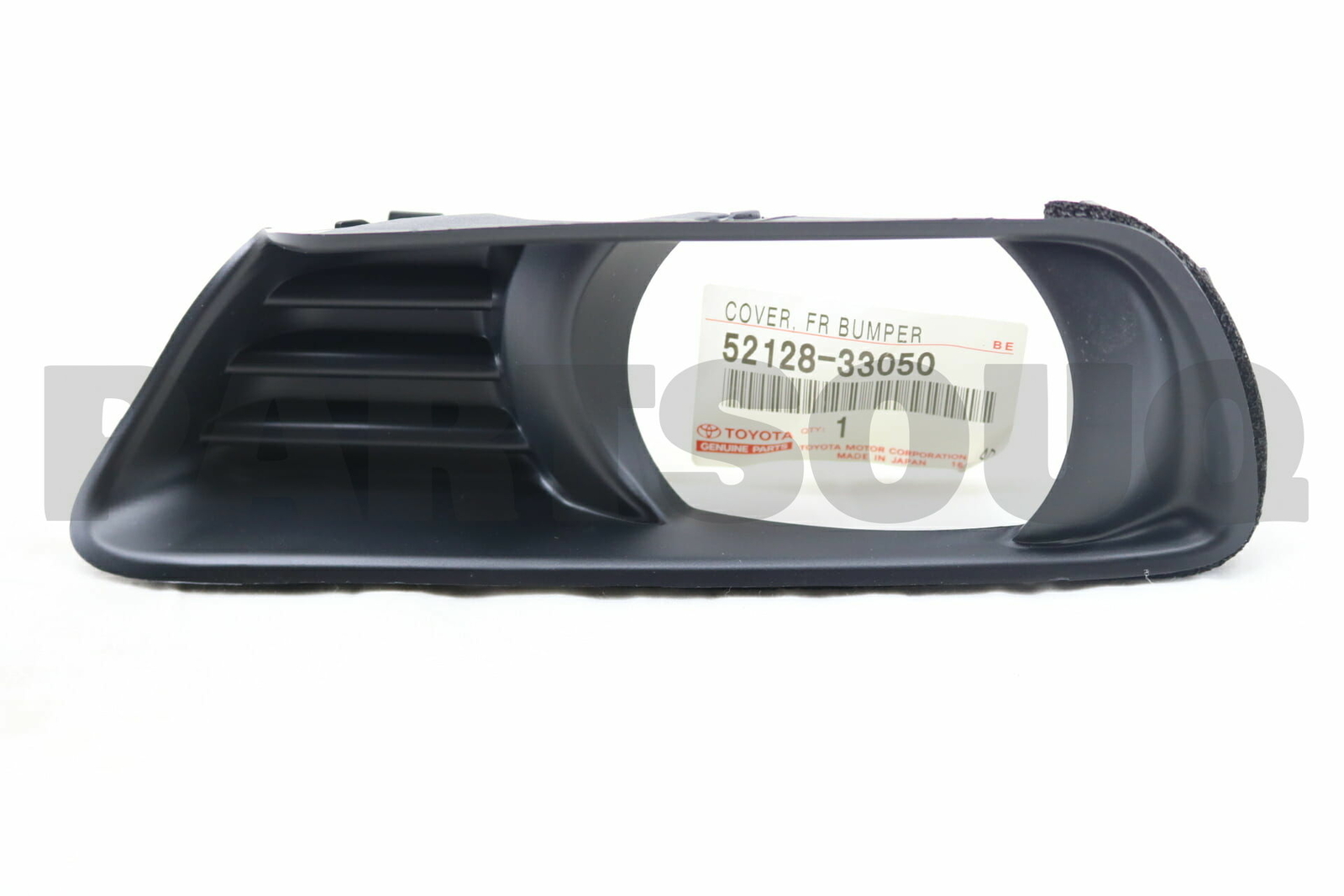 5212833050 Genuine Toyota COVER, FRONT BUMPER HOLE, LH 52128-33050 