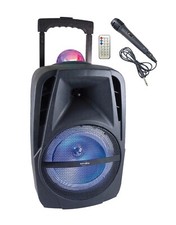 ENCEINTE SONO PORTABLE PARTY BLUETOOTH 450W MOBILE USB TWS LED RGB MSD RADIO FM