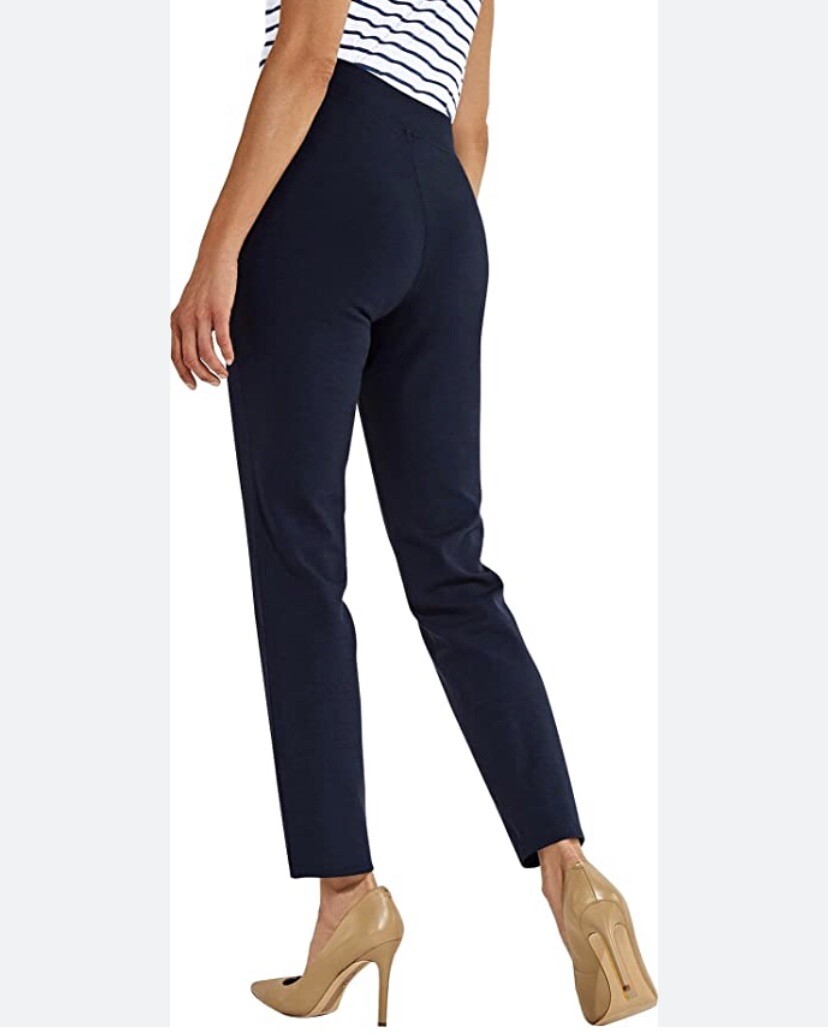 Pendleton Navy Blue Stretch Side Zip Basic Minima… - image 2