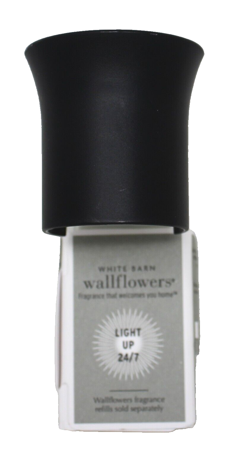 Bath Body Works Black Flare Light Up Wallflowers Plug in Unit Nightlight New