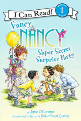 Fancy Nancy: Super Secret Surprise Party (I Can Read Level 1) - VERY GOOD