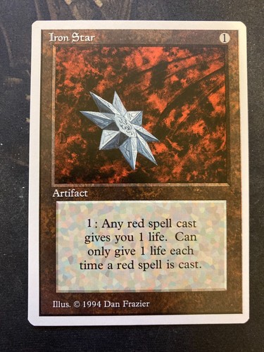 *** SUMMER Iron Star *** NM-Mint Beauty! - Edgar Edition MtG Magic
