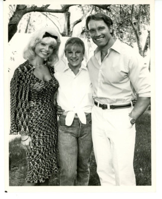 Original 9x7 Photo The Jayne Mansfield Story Loni Anderson Arnold Schwarzenegger