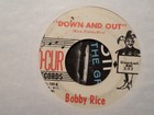 JO-CUR/CUCA 45 RECORD JC100/BOBBY RICE/DOWN AND OUT/BREAK IN THE NEWS/ VG/VG+ — photo 1