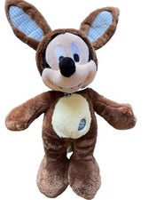 Mickey Mouse Easter Bunny Plush - Disney Store Chocolate Scented Plush A7 