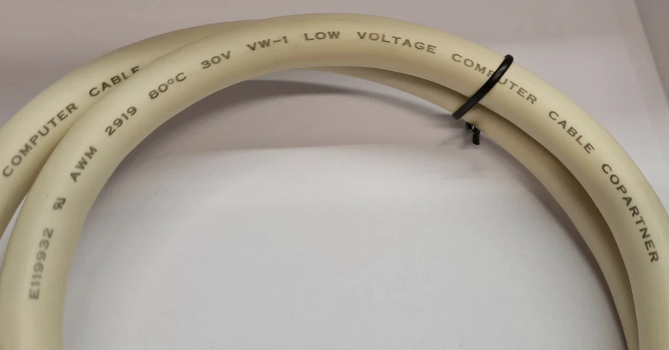 COPARTNER E119932 CABLE AWM 2919 80C 30V VW-1 SCSI Ultra 2 Cable - Image 3 of 3