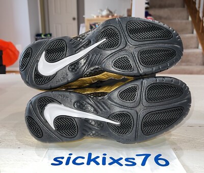 Nike Air Foamposite Pro 'Metallic Gold' Men's Size 10.5 [624041