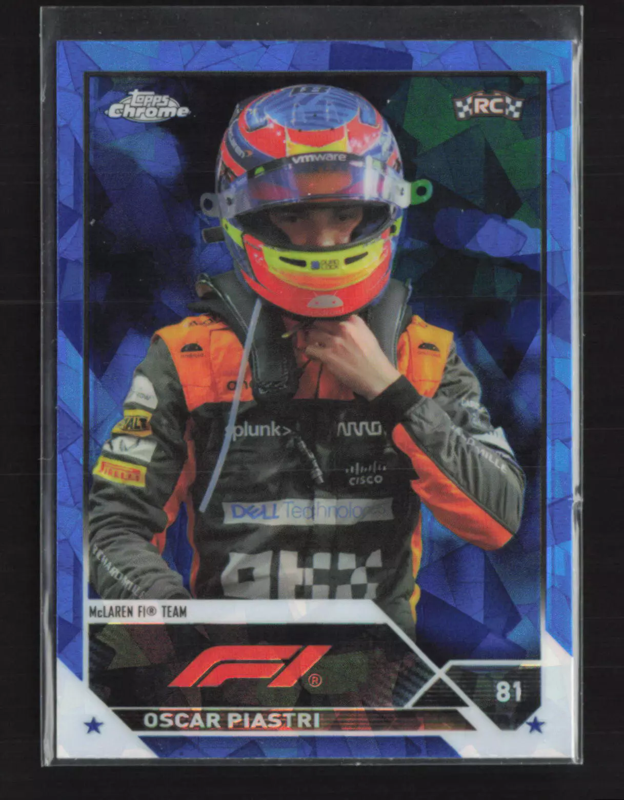 Oscar Piastri trading card