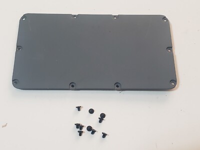 Trimble Yuma 2  Back Door Plate With Its 10 Mounting Screws.