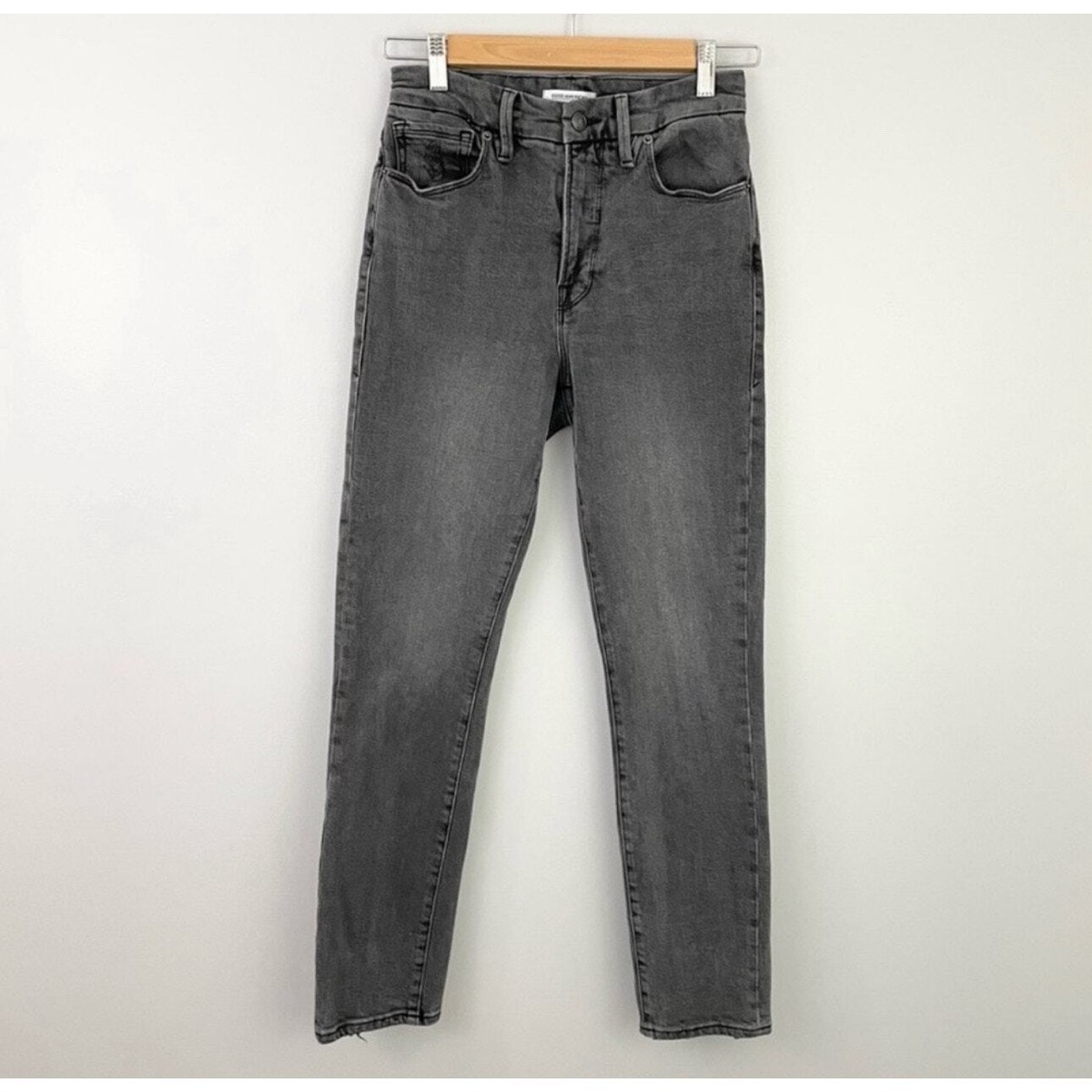 Good American Classic Straight Leg Jeans