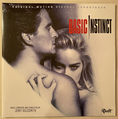 JERRY GOLDSMITH Basic Instinct Original Soundtrack 180 gram RED Vinyl NEW 2 x LP