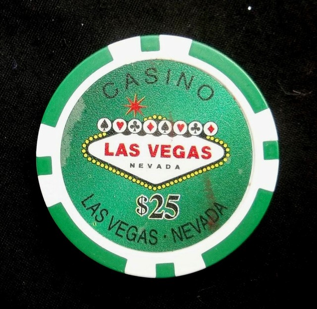Souvenir Las Vegas 25 Casino Poker Chip No Cash Value eBay