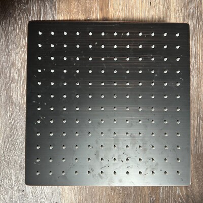 BWE Shower Head, 12'' 2-Spray Patterns 2.5 GPM, Oil Rubbed Bronze