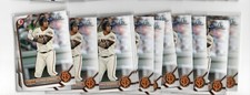 RICARDO GENOVES SAN FRANCISCO GIANTS 2022 BOWMAN 1ST 16X PROSPECT ROOKIE LOT