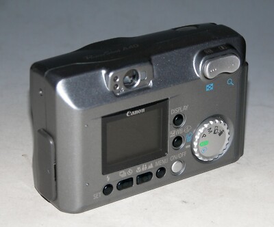 Canon PowerShot A40 2.0MP Digital Camera - Silver (Flash Not Work