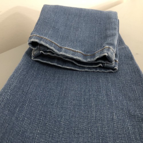 Mudd Jeans Girls Size 7 Denim Blue Skinny Super High Rise Legging Flex Stretch - Picture 6 of 13