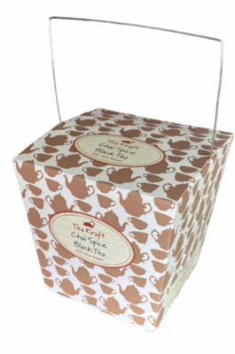 Tea Kraft Chai Spice Black Tea 50 tea bags gift box Super Cute Tea Gift Box