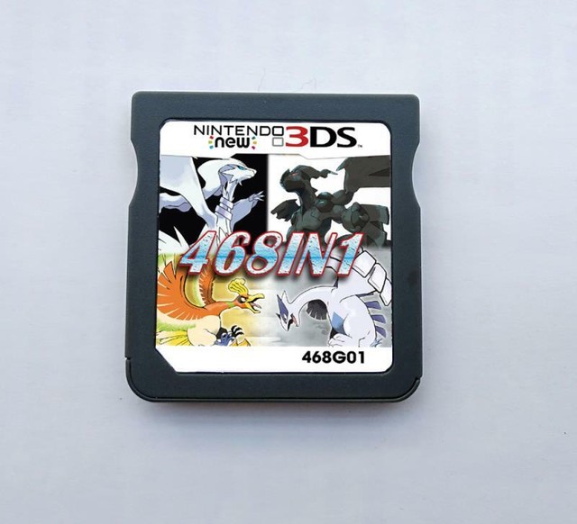468 in 1 Game Games Cartridge Multicart For Nintendo DS NDS NDSL NDSi