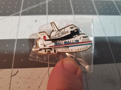 Eau Gallie Florida District 2 Little League Space Ship Enamel Lapel Pin 2000