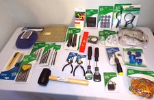 Hardware, Mixed  Drawer Lot.  Drills Bits, Tools Accessories Misc. New