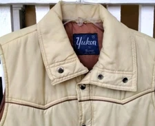Vintage Western Vest Yukon Puffer Mens Medium