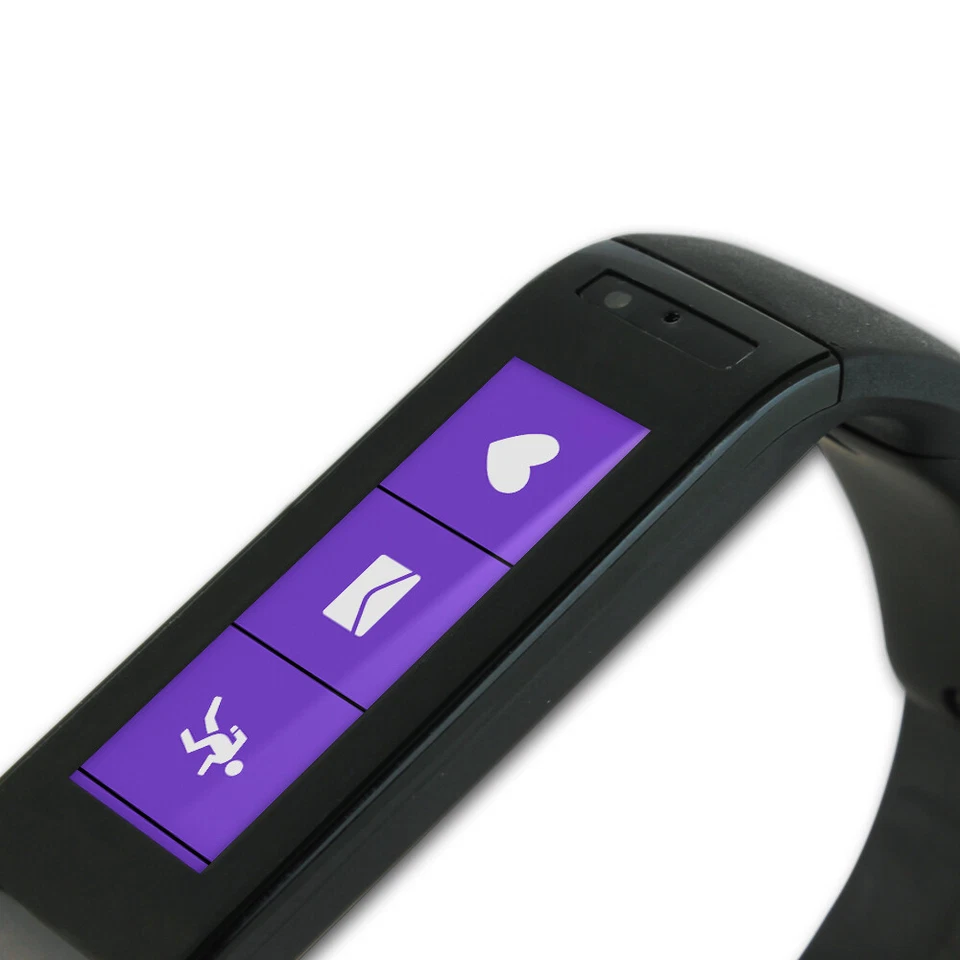 NEW Microsoft Band One Medium Smart Watch Sports Heartrate Email Weather Fitness - Image 4 of 4