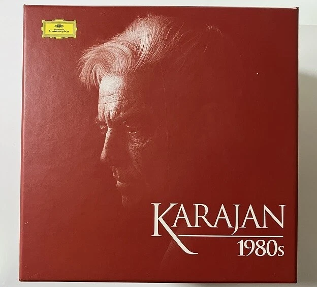 Karajan 1980s Deutsche Grammophon 78 CD Box Set. used p