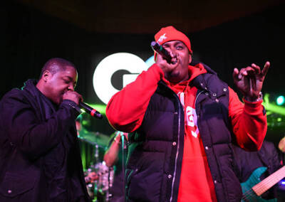Jadakiss Sheek Louch of The Lox perform onstage with The Roots at - Old Photo