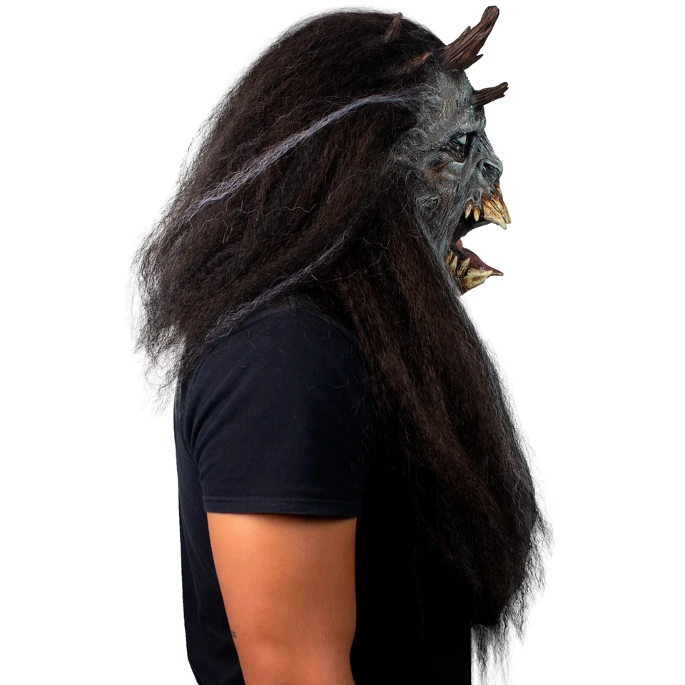 Ghoulish Productions Wendigo Adult Latex Mask-Neck Horror Mythical Monster - Image 4 of 4