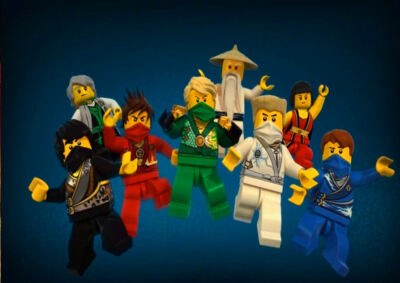 Tortenaufleger Geburtstag 20 x 28 cm DIN A4 Lego Ninjago  P9